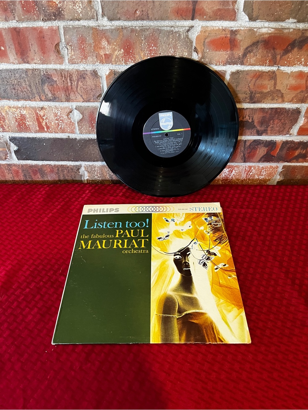 Paul Mauriat & His Orchestra- Listen Too! LP - 1965 Philips